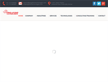Tablet Screenshot of pingakshotechnologies.com